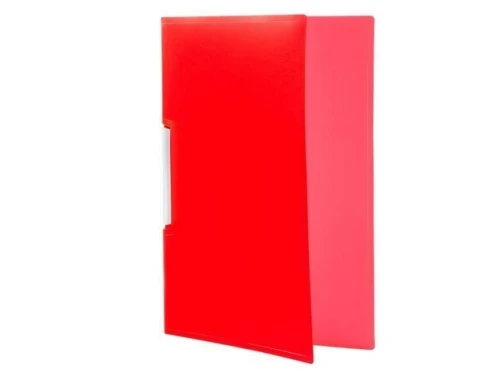 Skoroszyt zaciskowy czerwony BT620-C Tetis_70066
