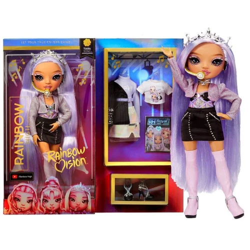 Modna lalka Royal Three Tiara Song Rainbow High Vision