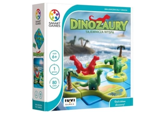 Gra planszowa Dinozaury Tajemnicza wyspa 6+ Smart Games_70149