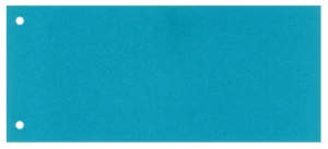 Przekładka do segregatora 105x240 100szt niebieska Pastello