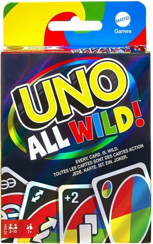 Gra Uno All Wild Mattel_70226