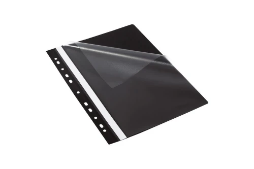 Skoroszyt A4 czarny wpinany PP Evo Bantex _70255