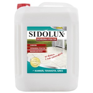 Sidolux pasta ochrona i połysk 5L kamień, terakota i gres 