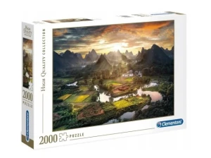 Puzzle 2000 elementów View of China Clementoni
