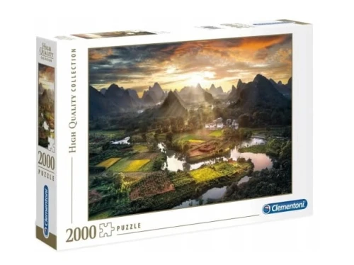 Puzzle 2000 elementów View of China Clementoni_70778