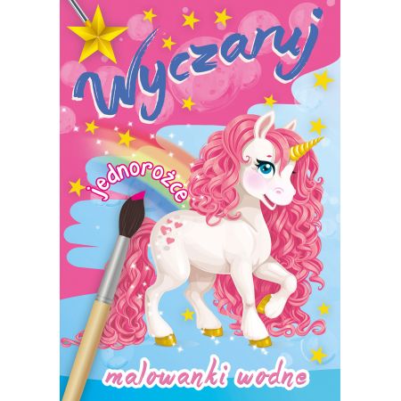 Malowanka Wodna A4 Wyczaruj Jednorożce Skrzat_53475