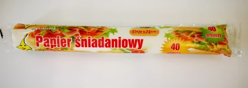 Papier Śniadaniowy 40ark Rolka Czyścioszek_55184