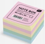 Kostka kolor nieklejona Pastel 8,5 x 8,5 x 5cm Interdruk