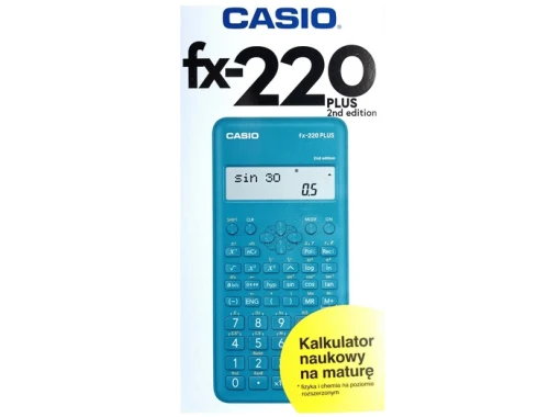 Kalkulator naukowy Casio FX-220ES PLUS dopuszczony do matury_71074