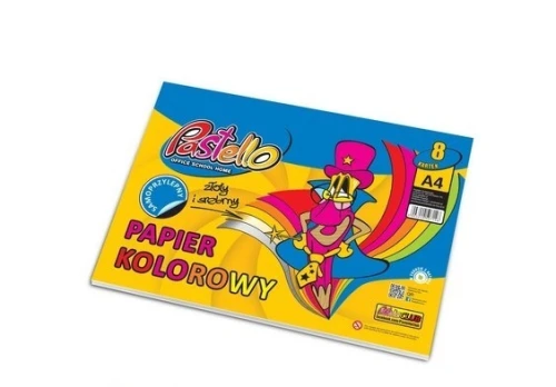 Papier Kolorowy A4 8k Samoprzylepny Pastello_34361