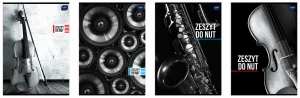 Zeszyt do nut A4 pion Interdruk