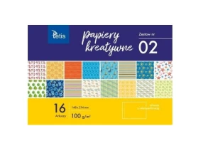 Papiery kreatywne zestaw nr 02 A5 KB029-02 Tetis
