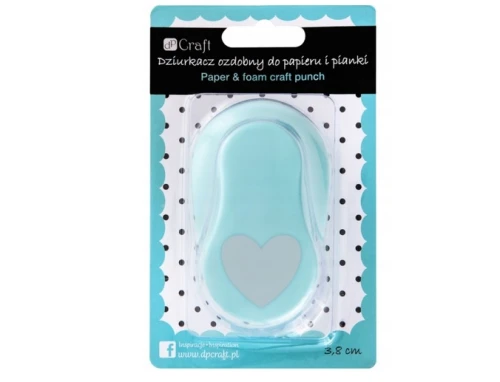 Dziurkacz dekoracyjny 3,8cm Serce dp Craft_71807