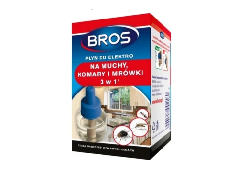 Płyn do elektro na muchy komary i mrówki 30ml Bros _72260