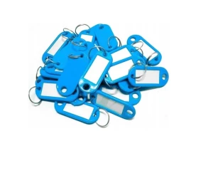 Zawieszka do kluczy niebieski 50szt Tres