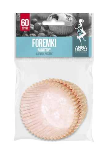 Foremki papierowe 60szt muffiny Anna Zaradna_72422