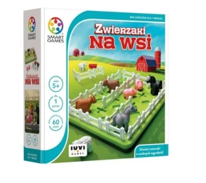 Gra logiczna Zwierzaki Na wsi 5+ Smart Games 