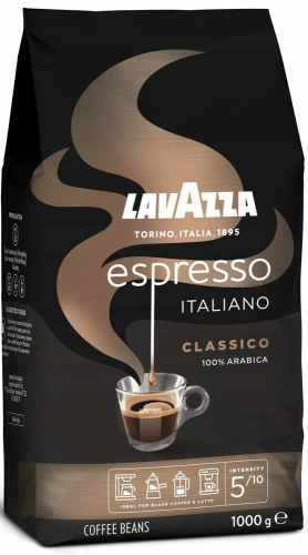 Kawa ziarnista 1kg 100% Arabica Espresso Italiano Lavazza_72914
