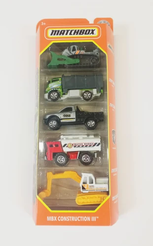 Matchbox metalowe samochody zestaw 5szt mix Mattel_72917