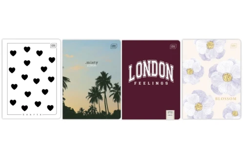 Zeszyt A5 80 kartek linia mix Interdruk_72961