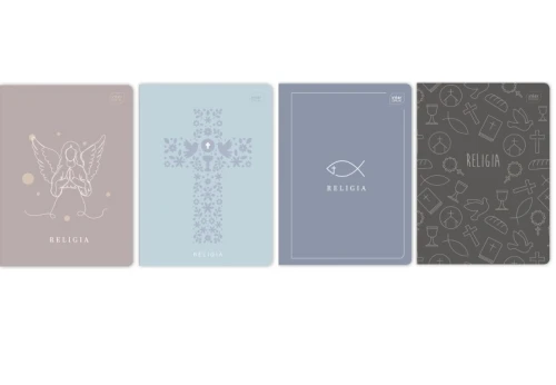Zeszyt A5 60 kartek kratka Religia Interdruk_72958