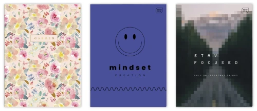 Zeszyt A4 80 kartki kratka UV mix Interdruk_81113