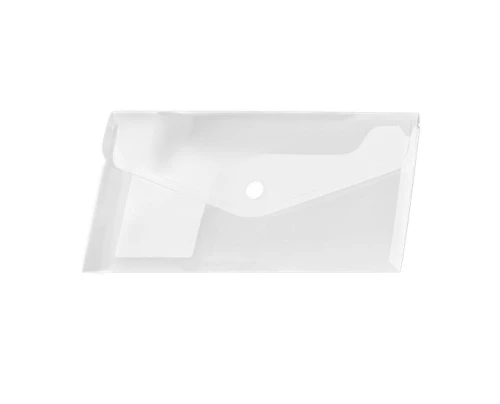 Teczka kopertowa na zatrzask transparentna DL BT612-T Tetis_73123