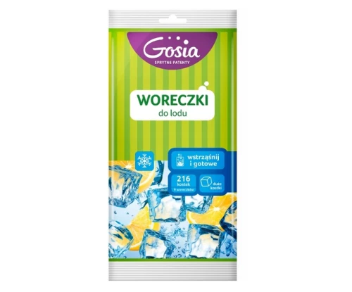 Woreczki do lodu duże kostki 216 kostek Gosia_73157