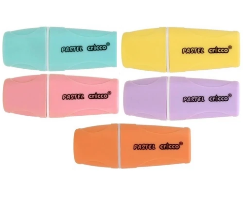 Zakreślacze mini w pastelowych kolorach Cricco_73145