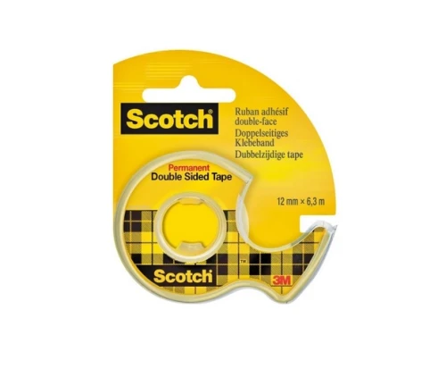 Taśma dwustronna z podajnikiem 12x6,3m Scotch _24816