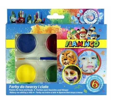 Farby do malowania twarzy 6szt. Titanum_73475