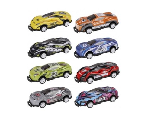 Auto wyścigowe metalowe 8cm 526204 Mega Creative_74338