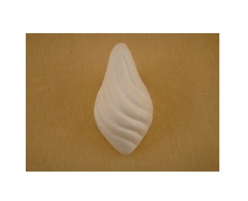 Styropian bombka Łezka 4x8cm 238640 Titanum_74443