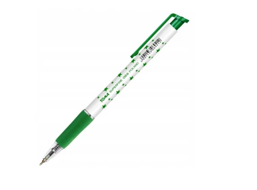 Długopis automatyczny 069 SuperFine 0,5 Zielony Toma_82565