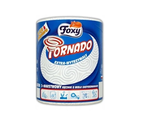 Ręcznik papierowy 3-warstwowy Foxy Tornado _25512