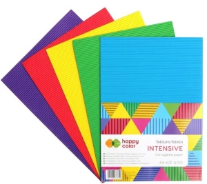Tektura Falista  A4 5ark. 7720 2030-FLUO Happy Color