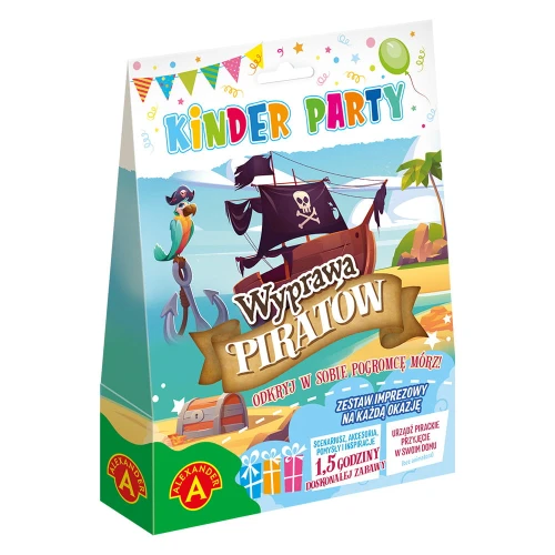 Zestaw kreatywny Kinder Party Wyprawa Piratów Alexander_74809