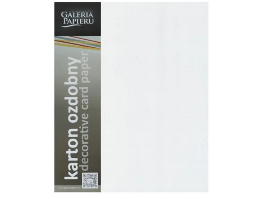 Karton Wizytówkowy A4 240g 20ark Mika Biały Galeria Papieru_78335