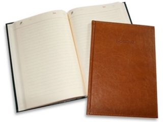 Notatnik dzienny B5 80 kartek kremowych w linię z perforacją Kreska _23465