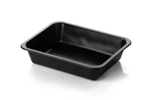 Pojemnik 1-DZIELNY do zgrzewu czarny 50mm 50SZT