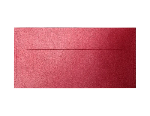 Koperta DL Pearl Czerwona 10szt 120g Galepia Papieru_75412