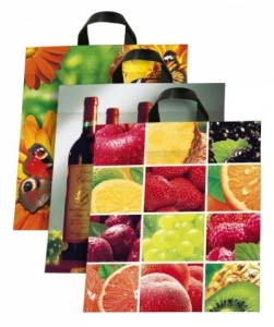 Reklamówka Austria duża z uchem 25 szt. 51my 45x50cm