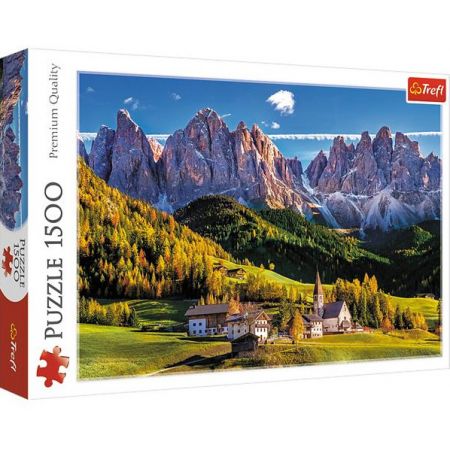 Puzzle 1500 elementów Dolomity Włochy 85x58cm 12+ Trefl _53536