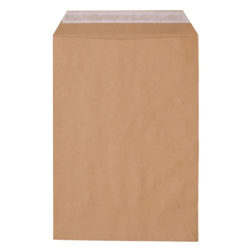 Koperta C4 229x324 HK z paskiem brązowa 250szt_75511
