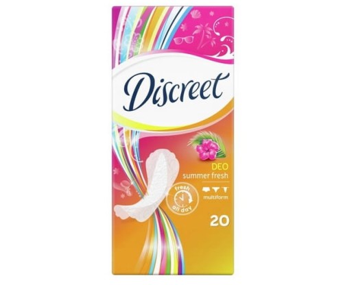 Wkładki higieniczne 20szt DEO Summer Fresh Discreet_75546
