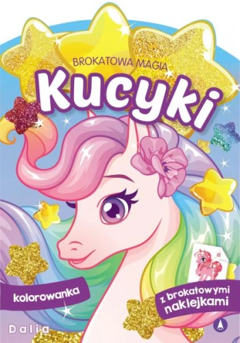 Malowanka Brokatowa Magia Kucyki Skrzat_75697