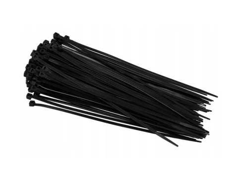 Opaski kablowe czarne 20cm 100szt Ecolight_75735