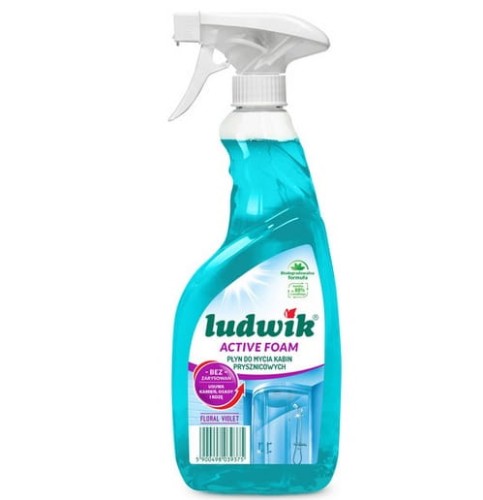 Płyn do mycia kabin prysznicowych Floral Violet 600ml Ludwik Active Foam (id: 14878)