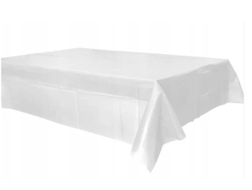 Obrus foliowy moletowany biały 120X600cm _75964