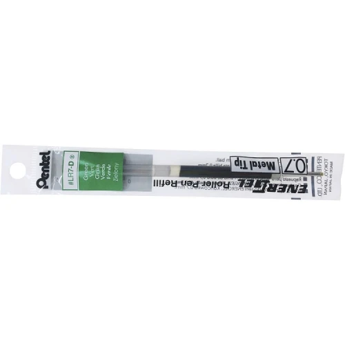 Wkład do długopisu Ener Gel LR7-B zielony Pentel_31059